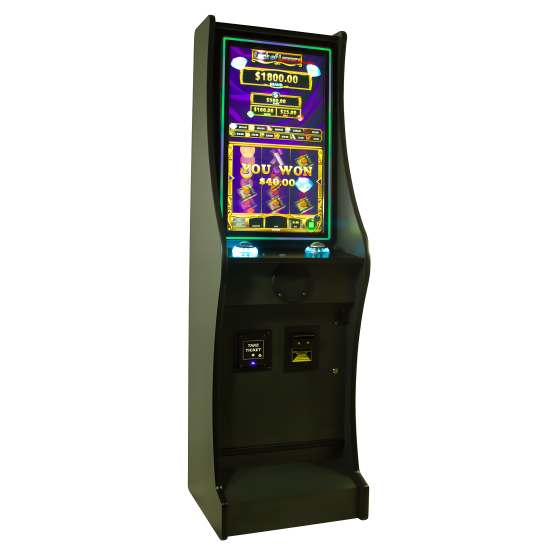 28" Vertical LED Upright Game Ready Cabinet